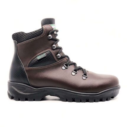 450 Δερμάτινο Μποτάκι Trekking Καφέ