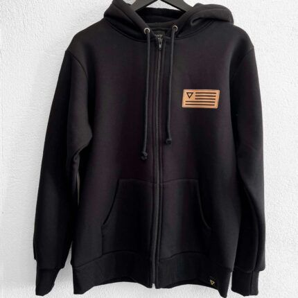 Φούτερ duetto Tactical Survival Kit Μαύρο Zip Hoodie