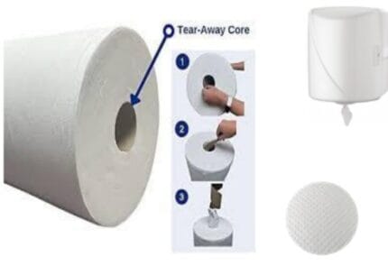 ΡΟΛΟ ΚΟΥΖΙΝΑΣ 200m CENTER PULL ΜΕ ΑΦΑΙΡΟΥΜΕΝΟ ΜΑΔΡΕΝ